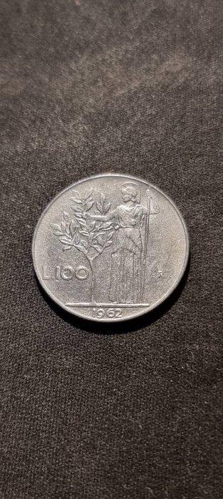  Italien 100 Lire 1962 Umlauf   