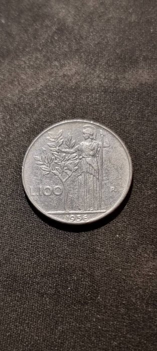  Italien 100 Lire 1956 Umlauf   