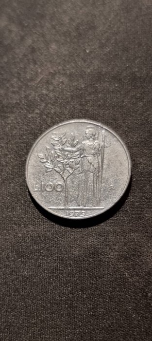  Italien 100 Lire 1975 Umlauf   