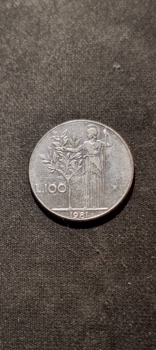  Italien 100 Lire 1981 Umlauf   