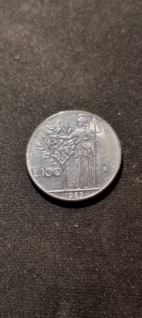  Italien 100 Lire 1985 Umlauf   