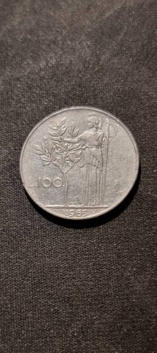  Italien 100 Lire 1963 Umlauf   