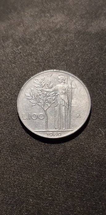  Italien 100 Lire 1969 Umlauf   