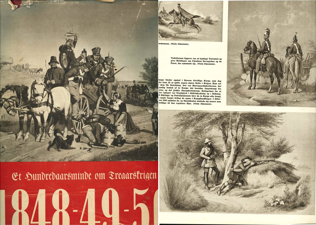  Hundertjähriges Gedenken an die drei Kriege 1848-49-50; Kobenhavn 1948   