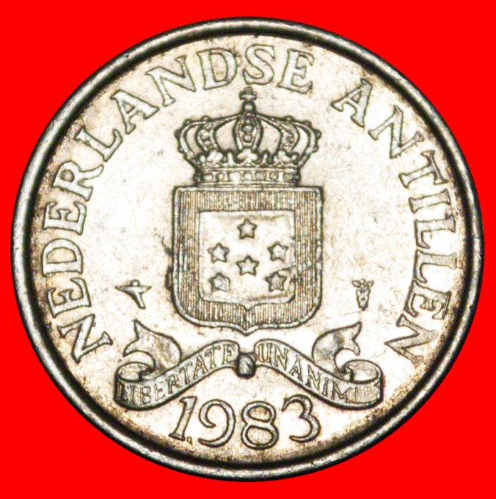  * BEATRIX (1980-2013): NETHERLANDS ANTILLES ★2 1/2 CENTS 1983 TYPE 1979-1985★LOW START ★ NO RESERVE!   