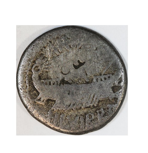 Mark Anthony 32-31 BC,AR Denarius 2,89 g.