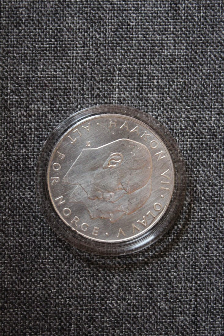  Norwegen. Silber.  25 Kroner 1970 25 Jahre Befreiung vz++   