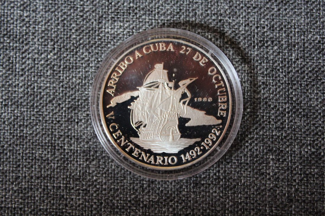 Kuba 1992 10 Pesos, Entdeckung Kubas PP