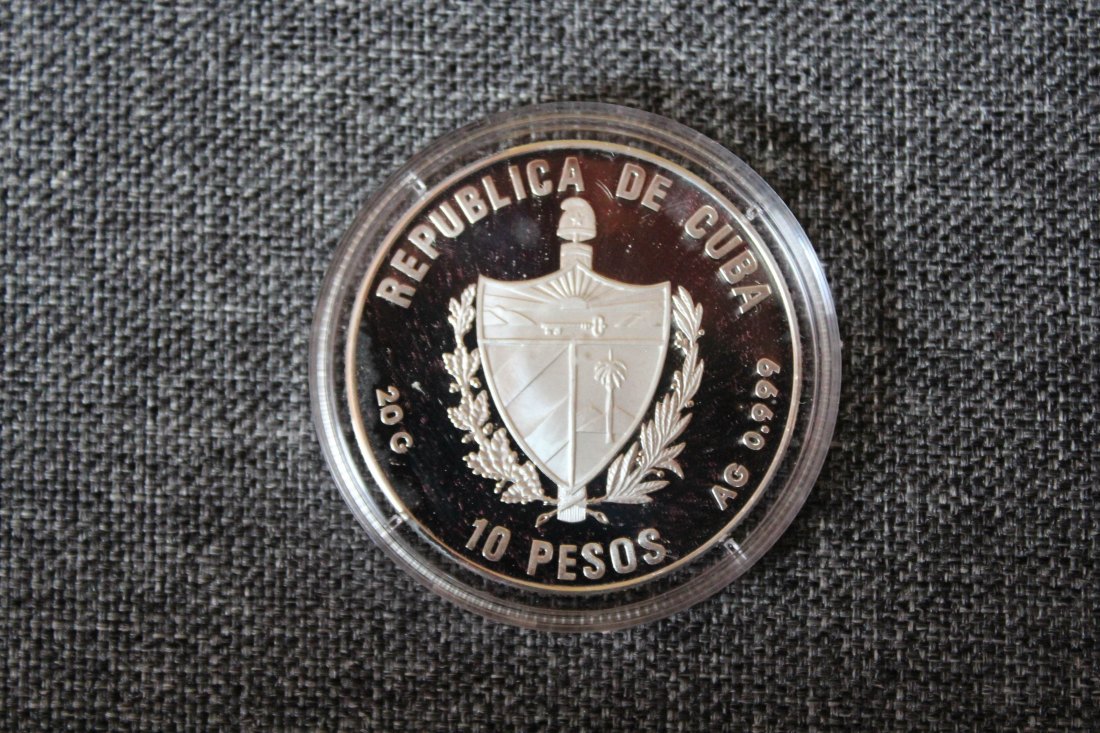  Kuba 1992 10 Pesos, Entdeckung Kubas PP   