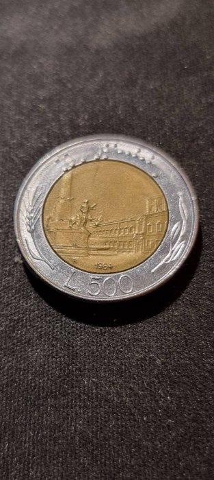  Italien 500 Lire 1984 Umlauf   
