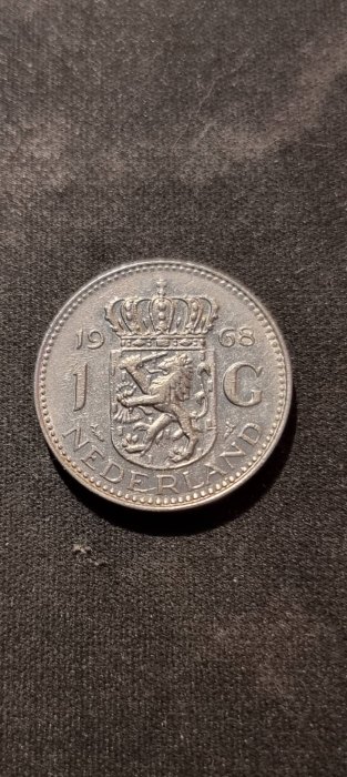  Niederlande 1 Gulden 1968 Umlauf   