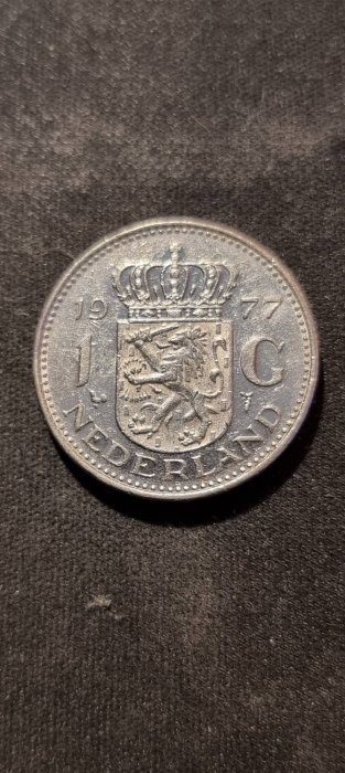  Niederlande 1 Gulden 1977 Umlauf   