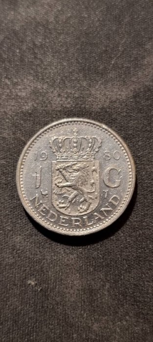  Niederlande 1 Gulden 1980 Umlauf   