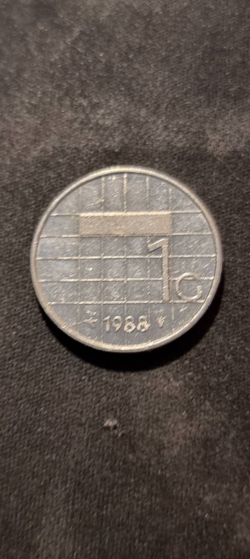  Niederlande 1 Gulden 1988 Umlauf   