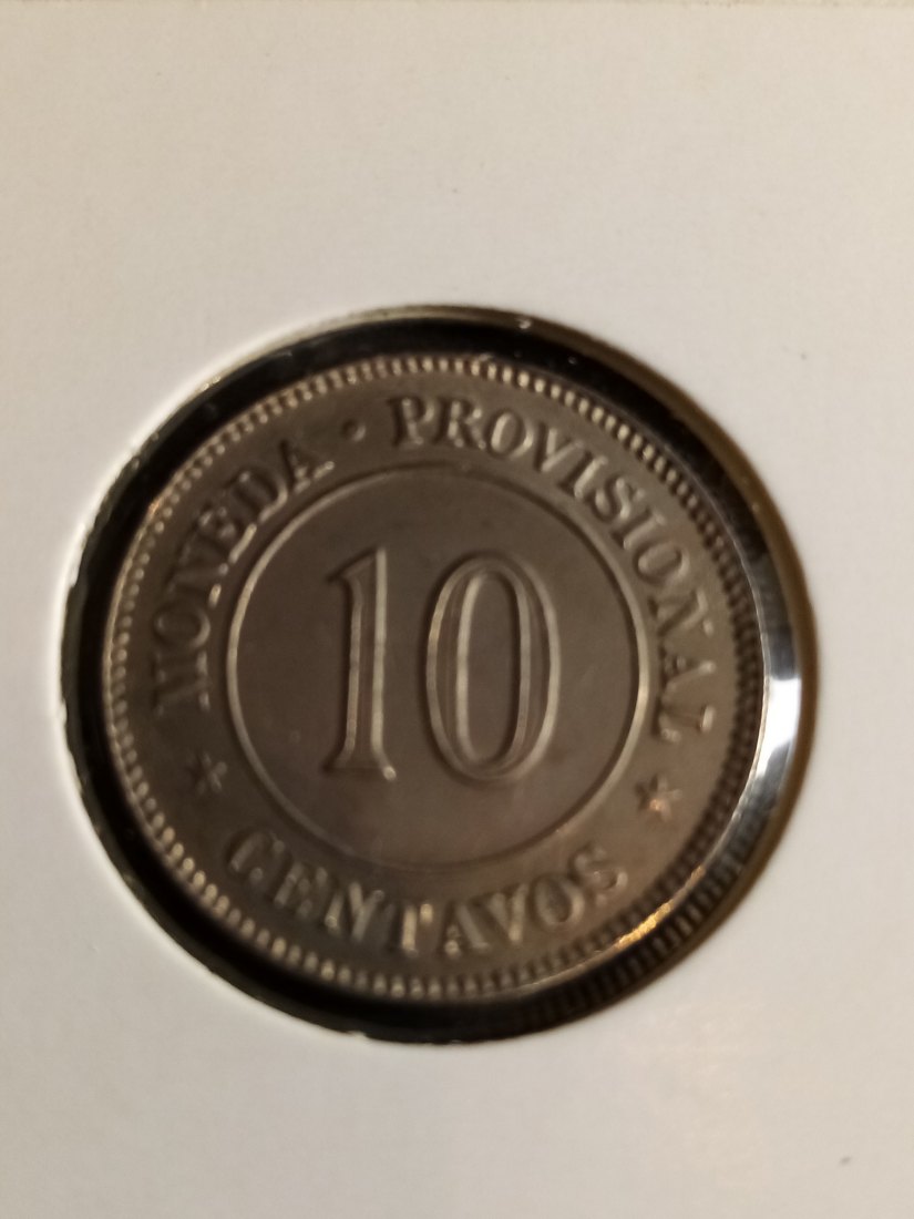  Peru - 10 Centavos 1879   