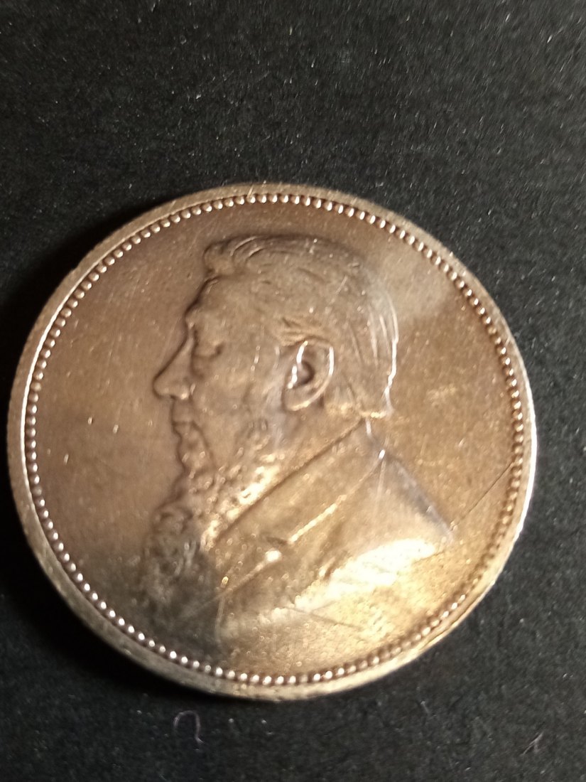  South Africa - 2 Shilling 1895 silber   
