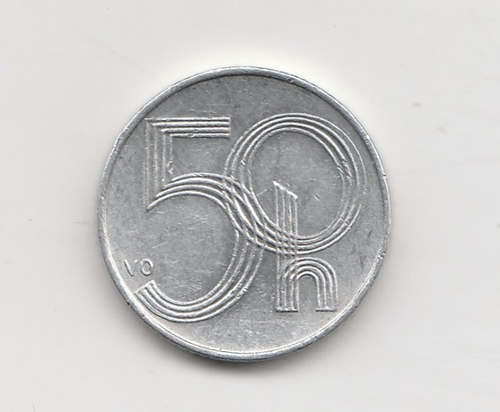 50 Heller Tschechien 2001 (M717)