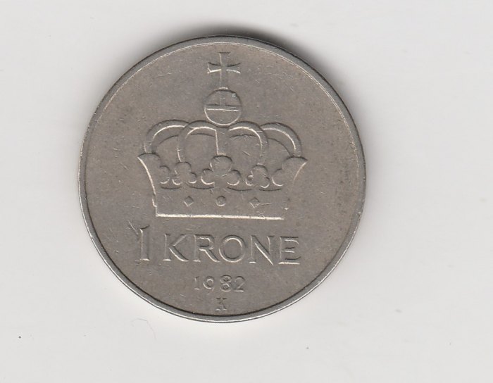 1 Krone Norwegen 1982 (M725)