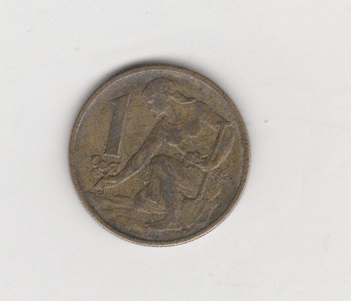  1 Krone  Tschechoslowakei 1962 (M729)   