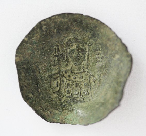  John II Comnenus 1118-1143, Billonaspron Thrachy ca.27-30 mm 3,48 g.   