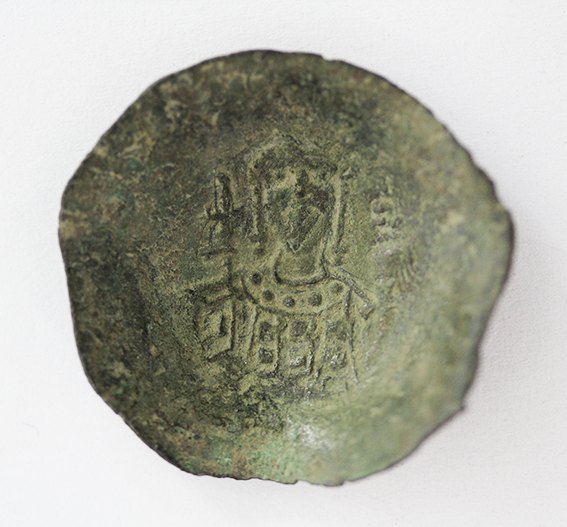 John II Comnenus 1118-1143, Billonaspron Thrachy ca.27-30 mm 3,48 g.