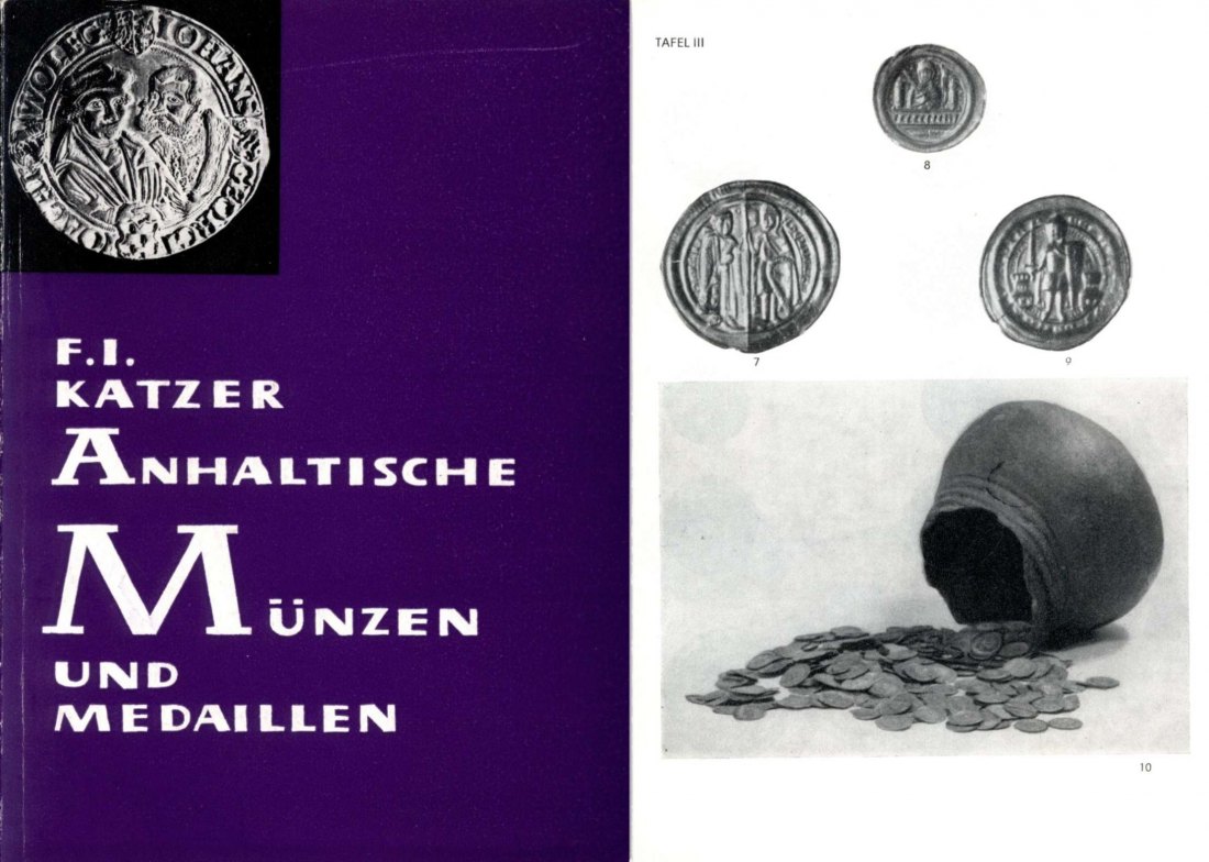  Katzer - Anhaltische Münzen und Medaillen ( Anhalt )   