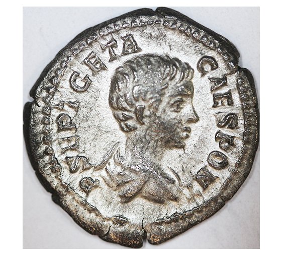 Geta ca.203 AD , AR Denarius , 3,20 g.