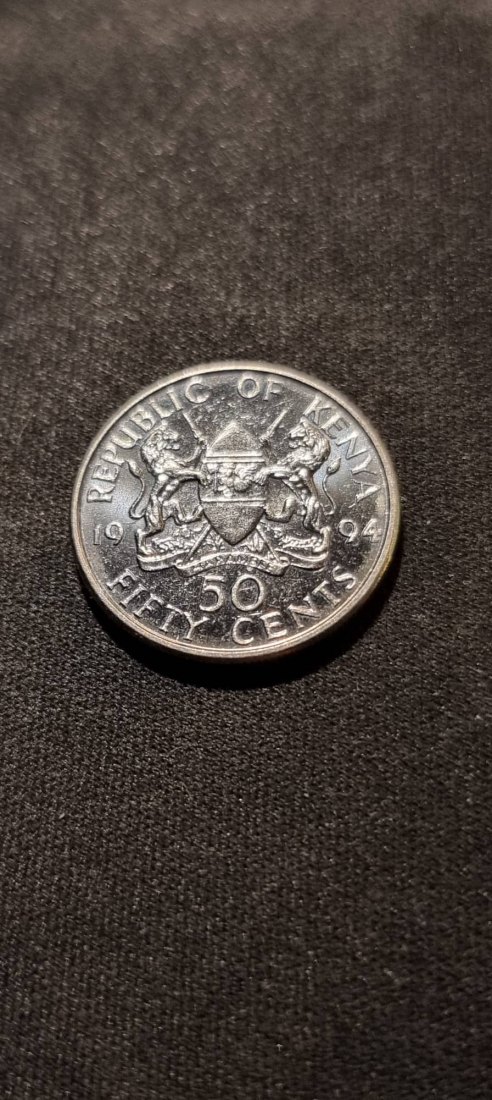 Kenia 50 Cents 1994 STGL   