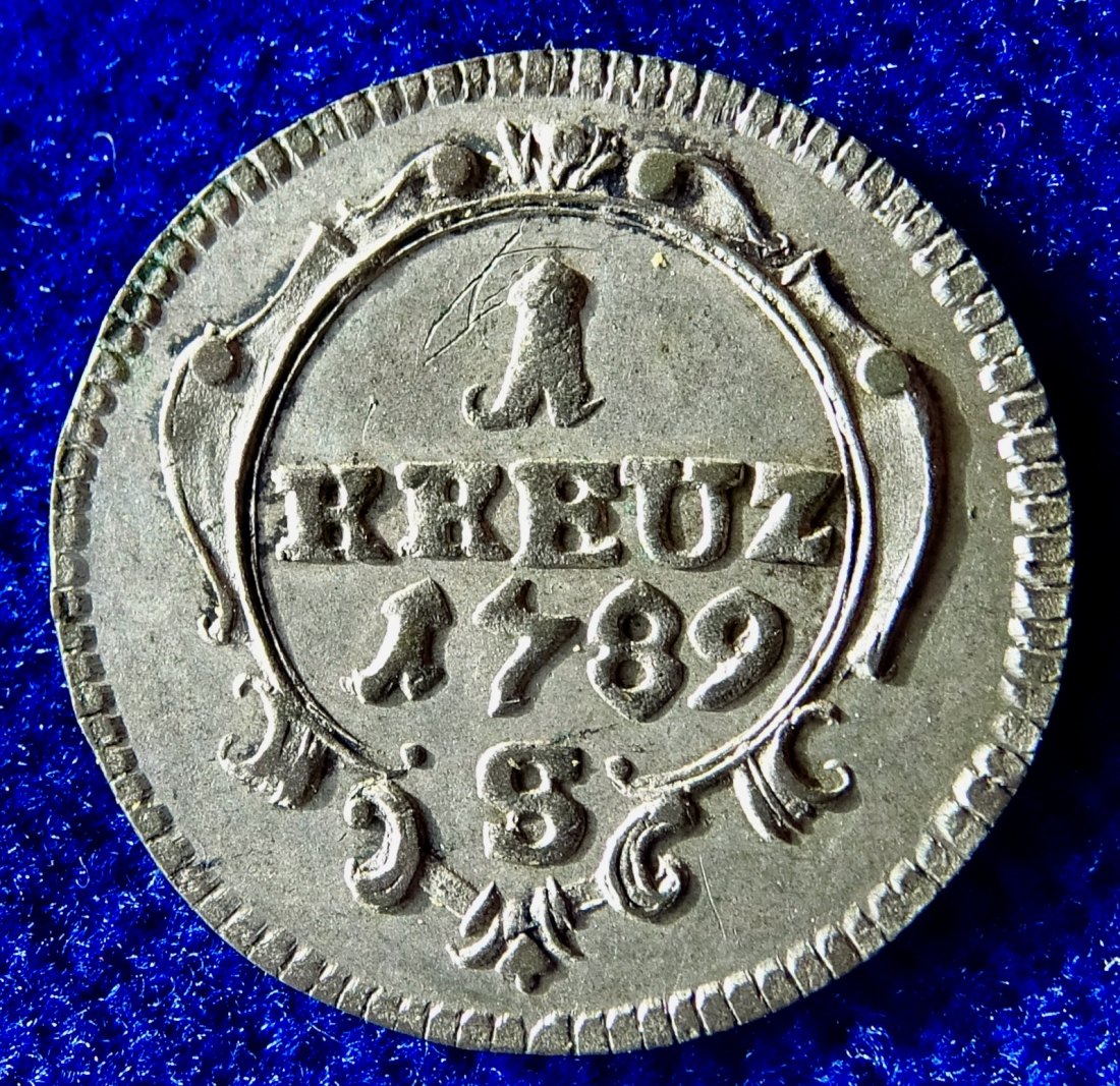  Brandenburg-Bayreuth 1 Kreuzer 1789 S   