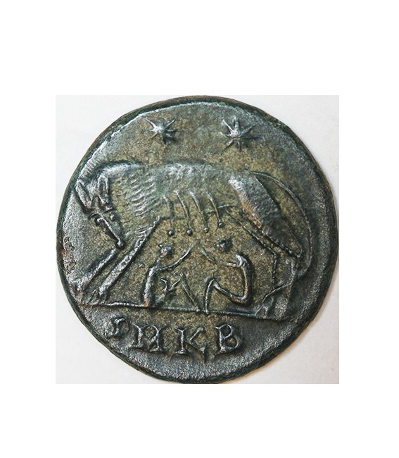 URBS Roma,time of Constantine I 307-337 AD, AE 3,2,54 g