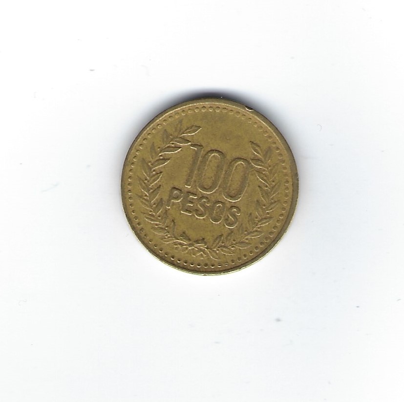  Kolumbien 100 Pesos 1995   