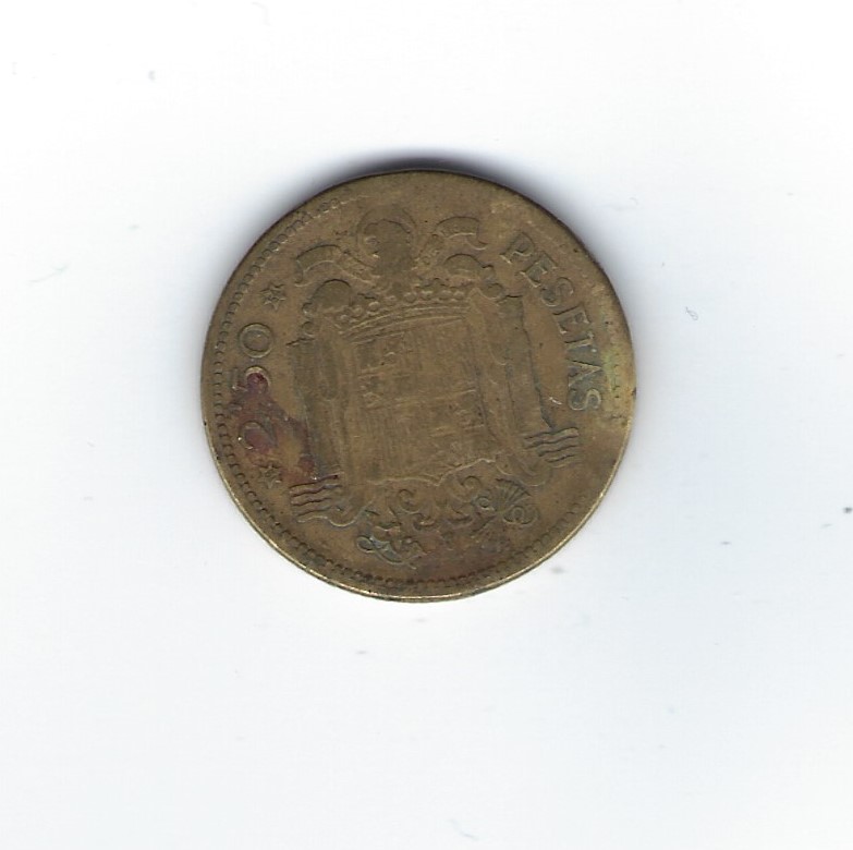  Spanien 2 1/2 Pesetas 1954   