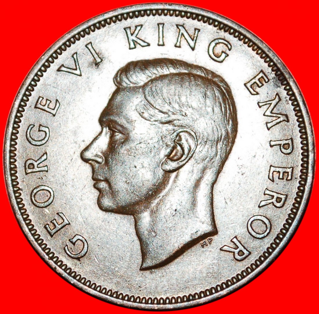  Ⰶ TUI VOGEL (1940-1947): NEUSEELAND ★ PENNY 1947! GEORG VI. (1937-1952) OHNE VORBEHALT!   