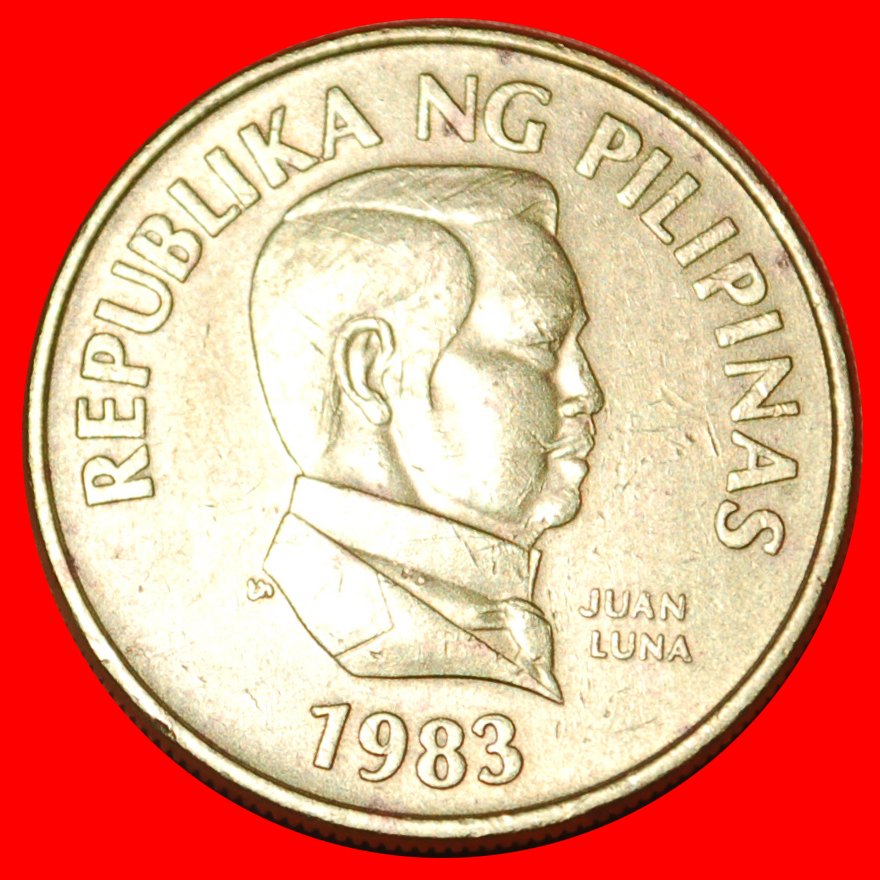  * SCHMETTERLING (1983-1990): PHILIPPINEN ★ 25 SENTIMO 1983! ★OHNE VORBEHALT!   