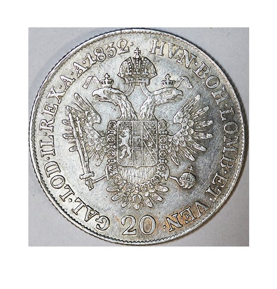  Österreich, 20 Kreuzer 1832   