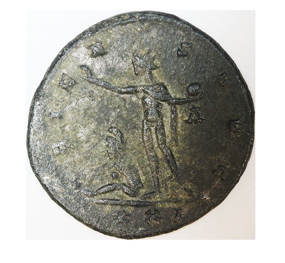  Aurelian 274 AD,Siscia,AE Antoninianus , 3,77 g.   
