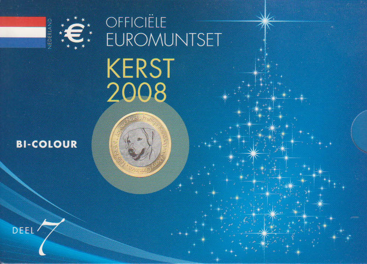  Sonder-KMS Niederlande *Stille Nacht - Heilige Nacht* 2008 nur 500 Stück!   