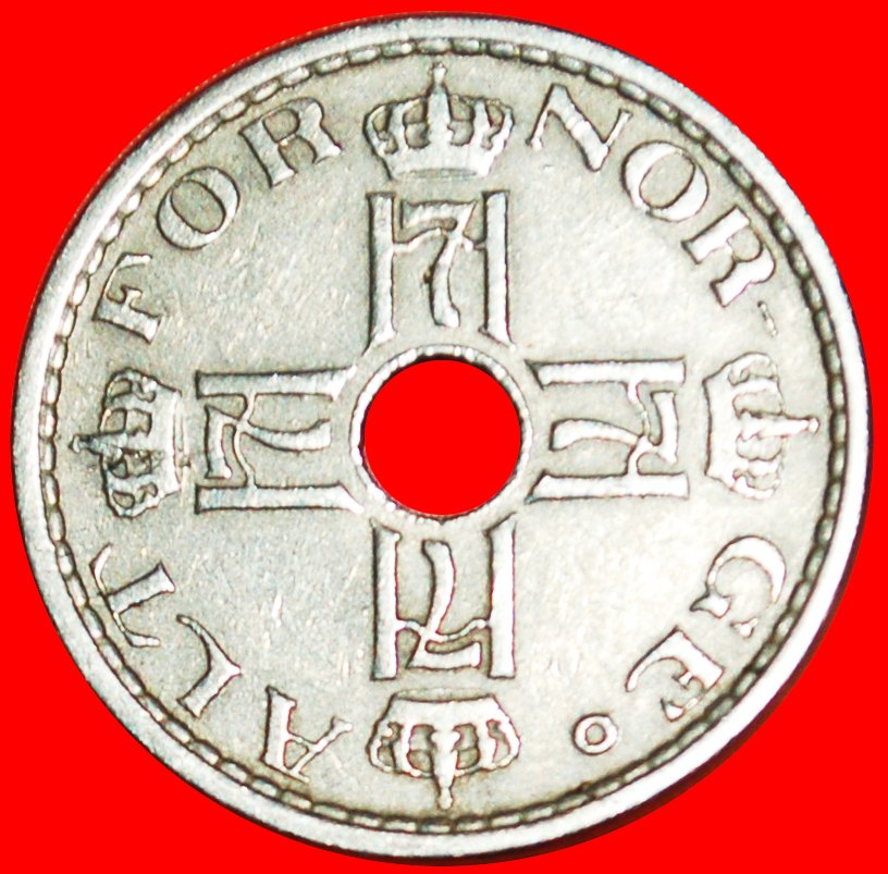  * ROSES (1926-1949): NORWAY ★ 50 ORE 1927! HAAKON  VII (1905-1957)★LOW START ★ NO RESERVE!   