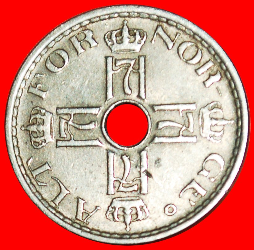  * ROSEN 1926-1949:NORWEGEN★50 OERE 1940 KRIEGSZEIT (1939-1945) HAAKON  VII. 1905-1957★OHNE VORBEHALT   