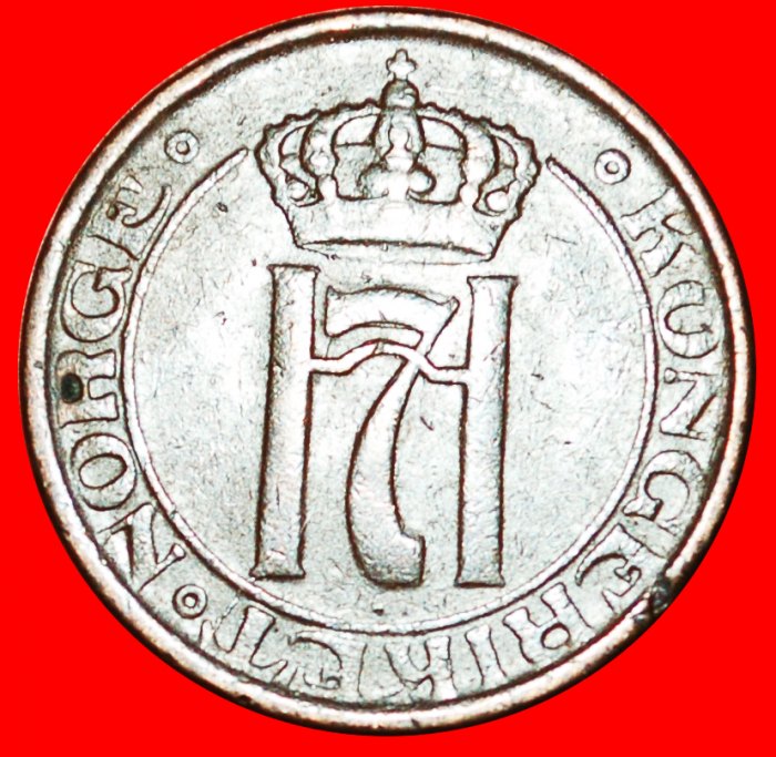  Ⰶ 2 verkauft ROSEN (1909-1952): NORWEGEN ★ 2 OERE 1947 HAAKON  VII. (1905-1957)!★OHNE VORBEHALT   