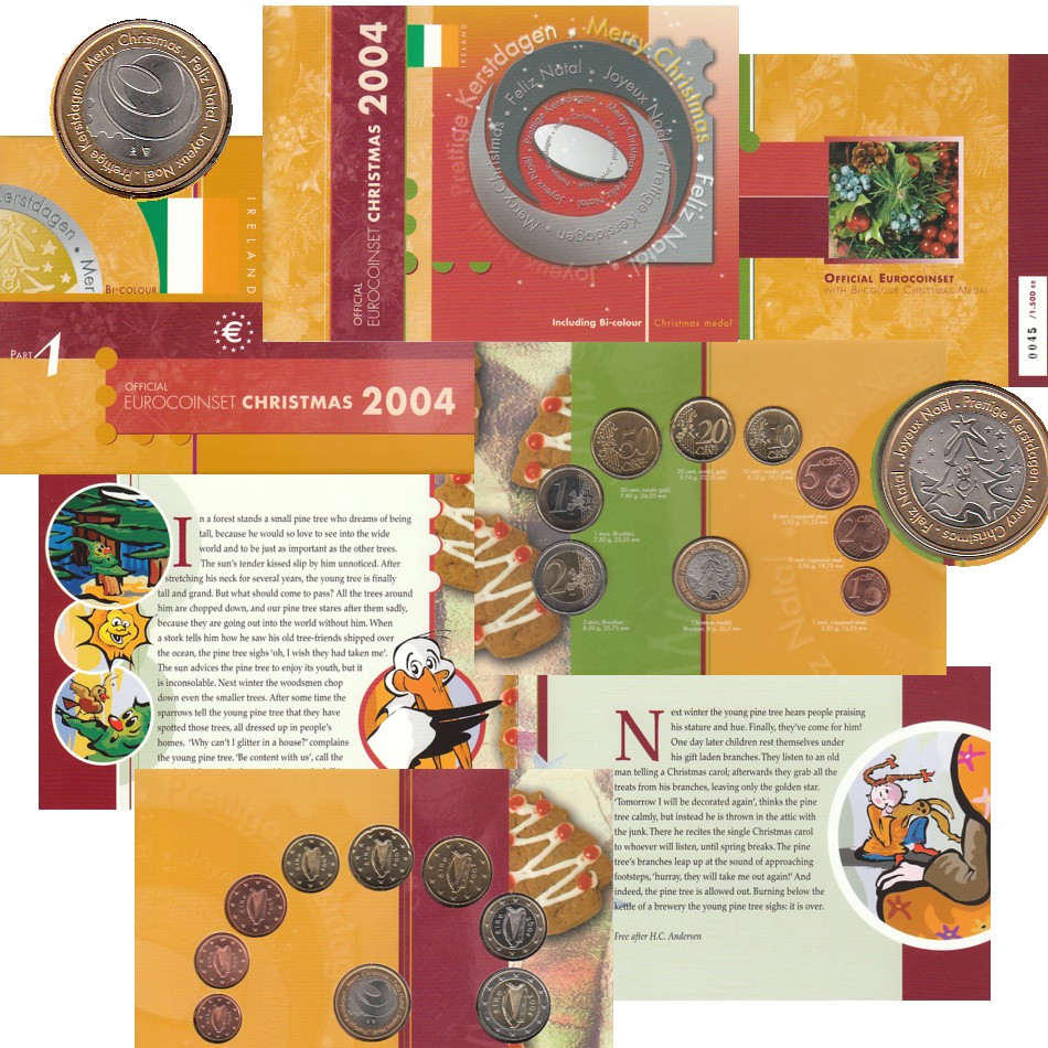  Sonder-KMS Niederlande *Die kleine Kiefer* 2004 nur 1.500 Stück!   