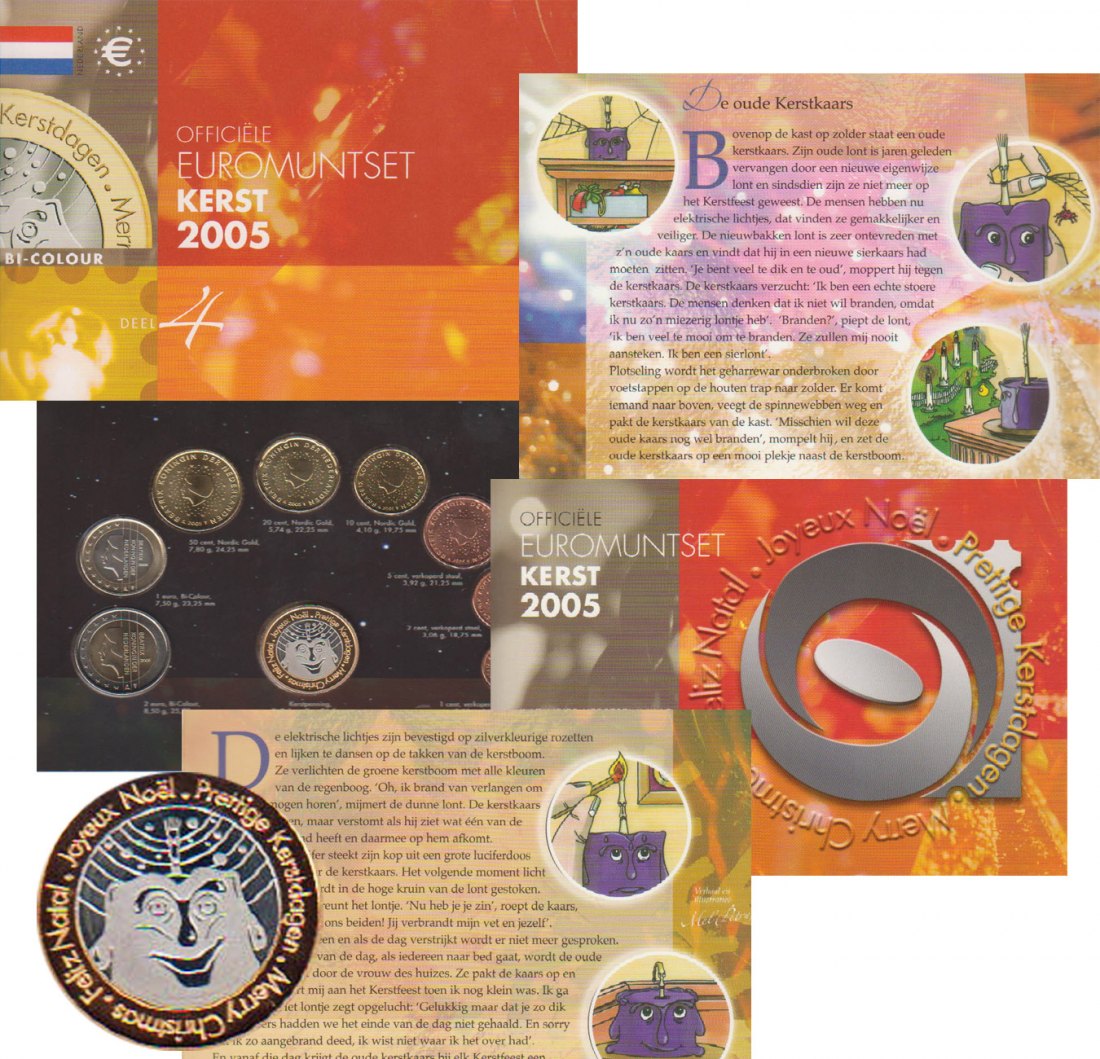  Sonder-KMS Niederlande *Die alte Weihnachtskerze* 2005 nur 1.000 Stück!   