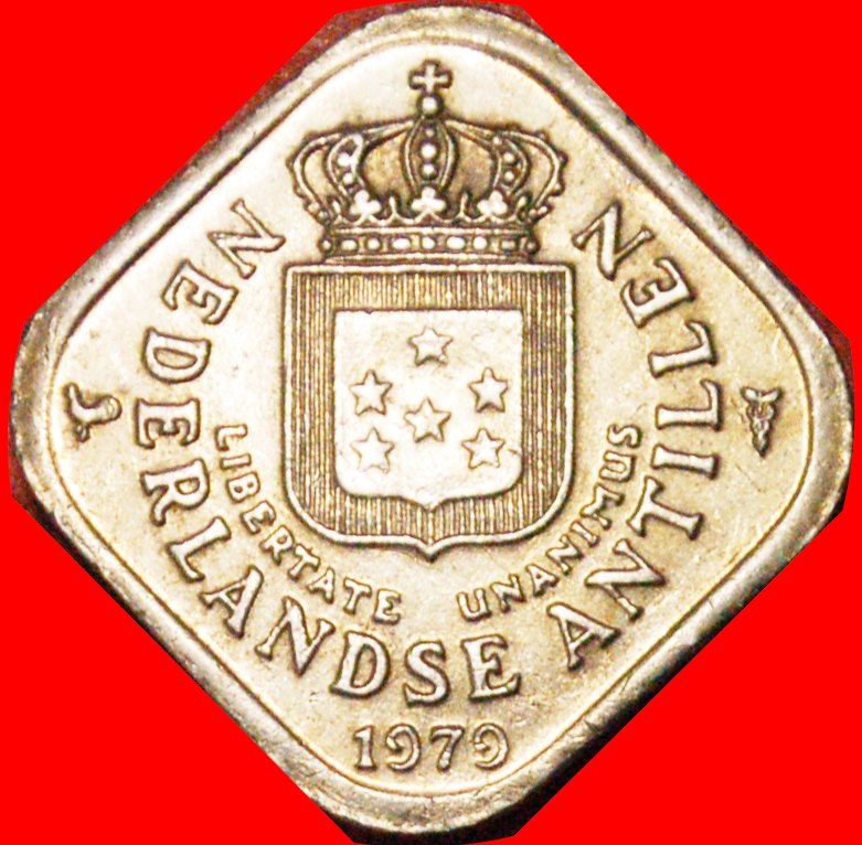  Ⰶ JULIANA (1948-1980): NETHERLANDS ANTILLES ★ 5 CENTS 1979! WITH ARUBA!★LOW START ★ NO RESERVE!   