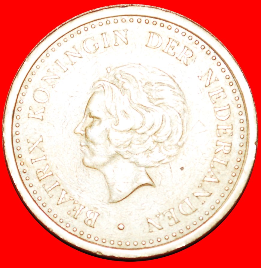  Ⰶ BEATRIX (1980-2013): NETHERLANDS ANTILLES ★ 1 GULDEN 1989! WITHOUT ARUBA!★LOW START ★ NO RESERVE!   