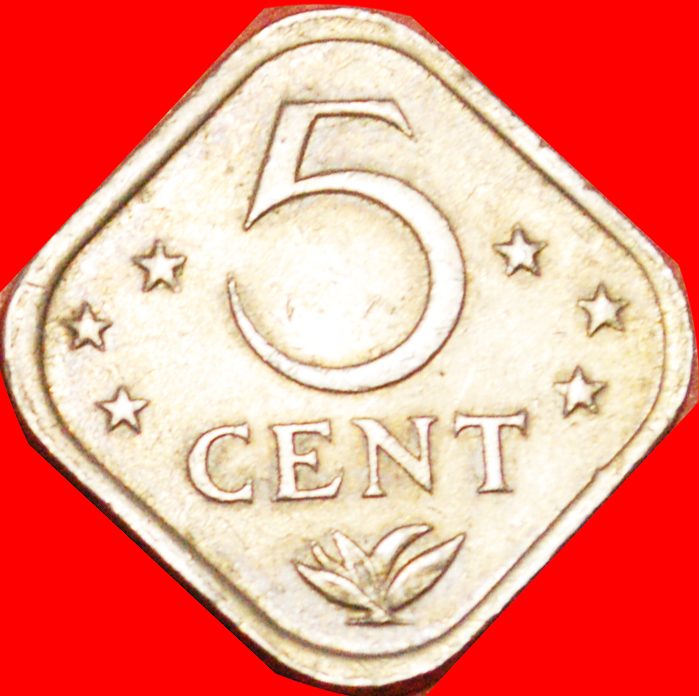 Ⰶ JULIANA (1948-1980): NETHERLANDS ANTILLES ★ 5 CENTS 1978!★LOW START ★ NO RESERVE!