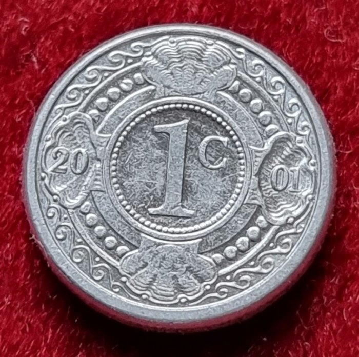  13029(2) 1 Cent (Niederländische Antillen) 2001 in vz ........ von Berlin_coins   