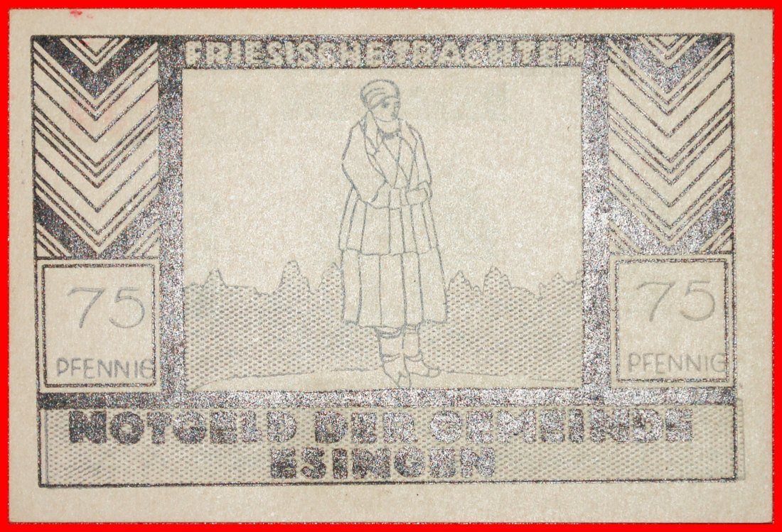  * SCHLESWIG-HOLSTEIN: GERMANY ESINGEN★ 75 PFENNIG UNCOMMON! TO BE PUBLISHED!★LOW START ★ NO RESERVE!   
