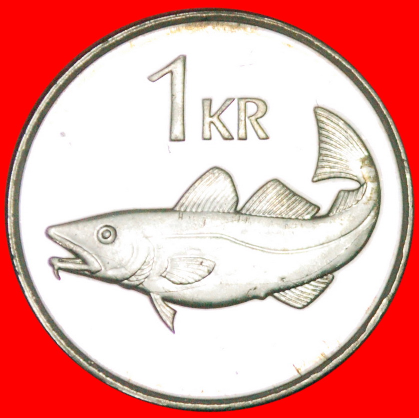  * CODFISH: ICELAND ★ 1 CROWN 2006 UNC! ★LOW START ★ NO RESERVE!   