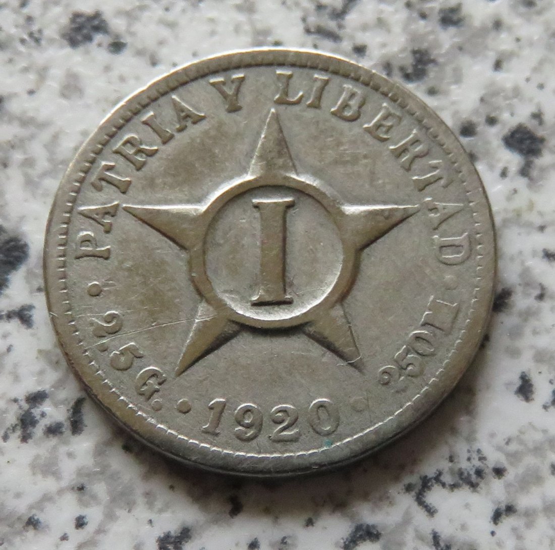  Cuba 1 Centavo 1920   