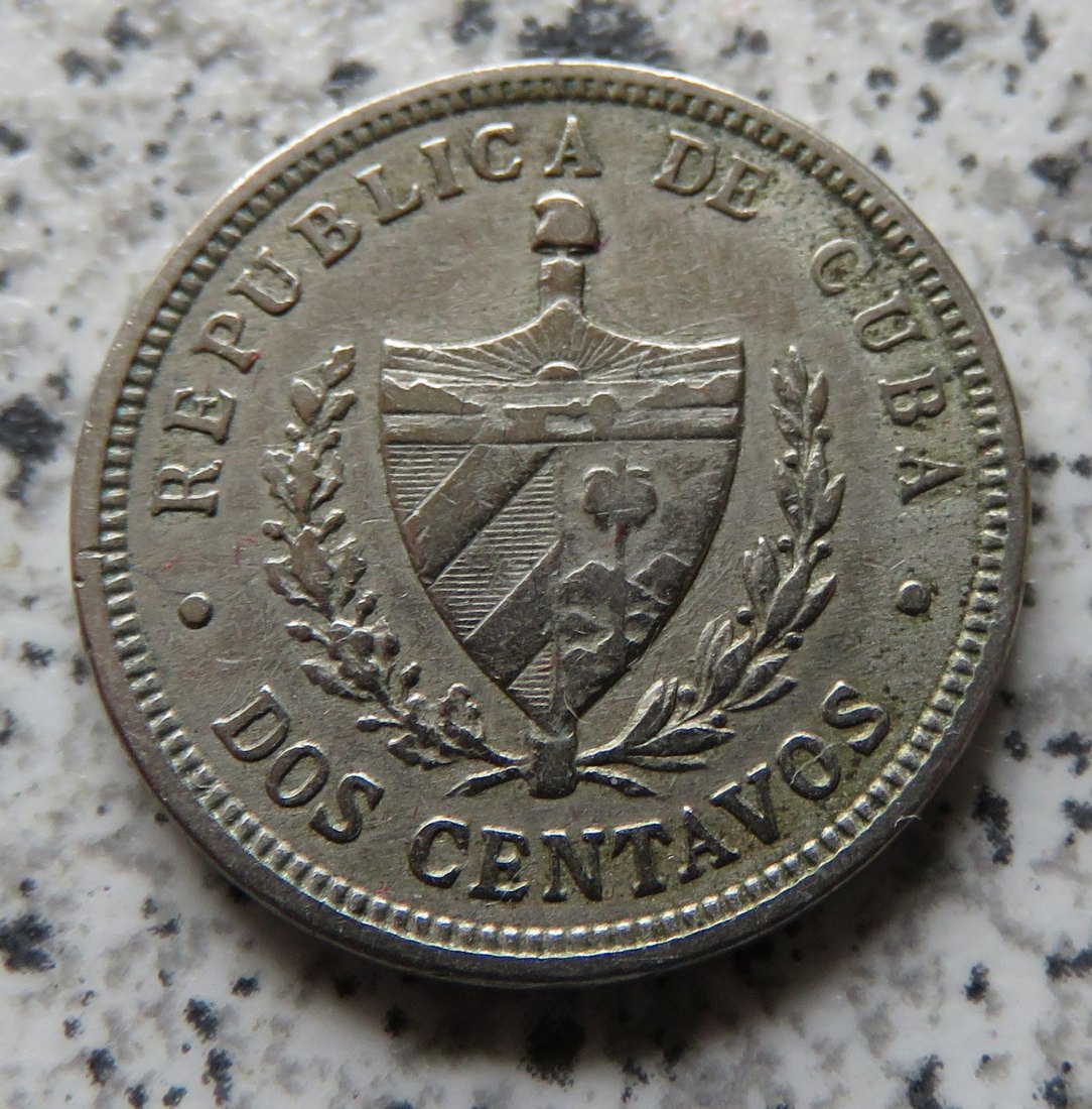  Cuba 2 Centavos 1915   